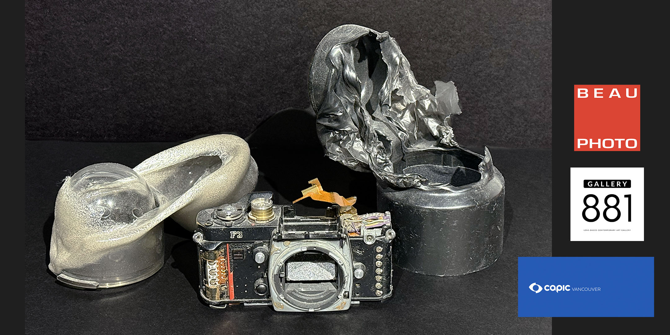 broken camera and light