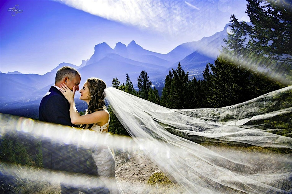 wedding couple for profoto event