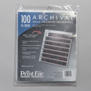 Print File Archival Negative Sleeves 35-7BXW – Beau Photo