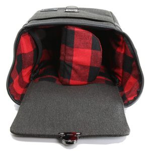 Roots Uptown Red Flannel Backpack Roots Uptown Flannel Collection