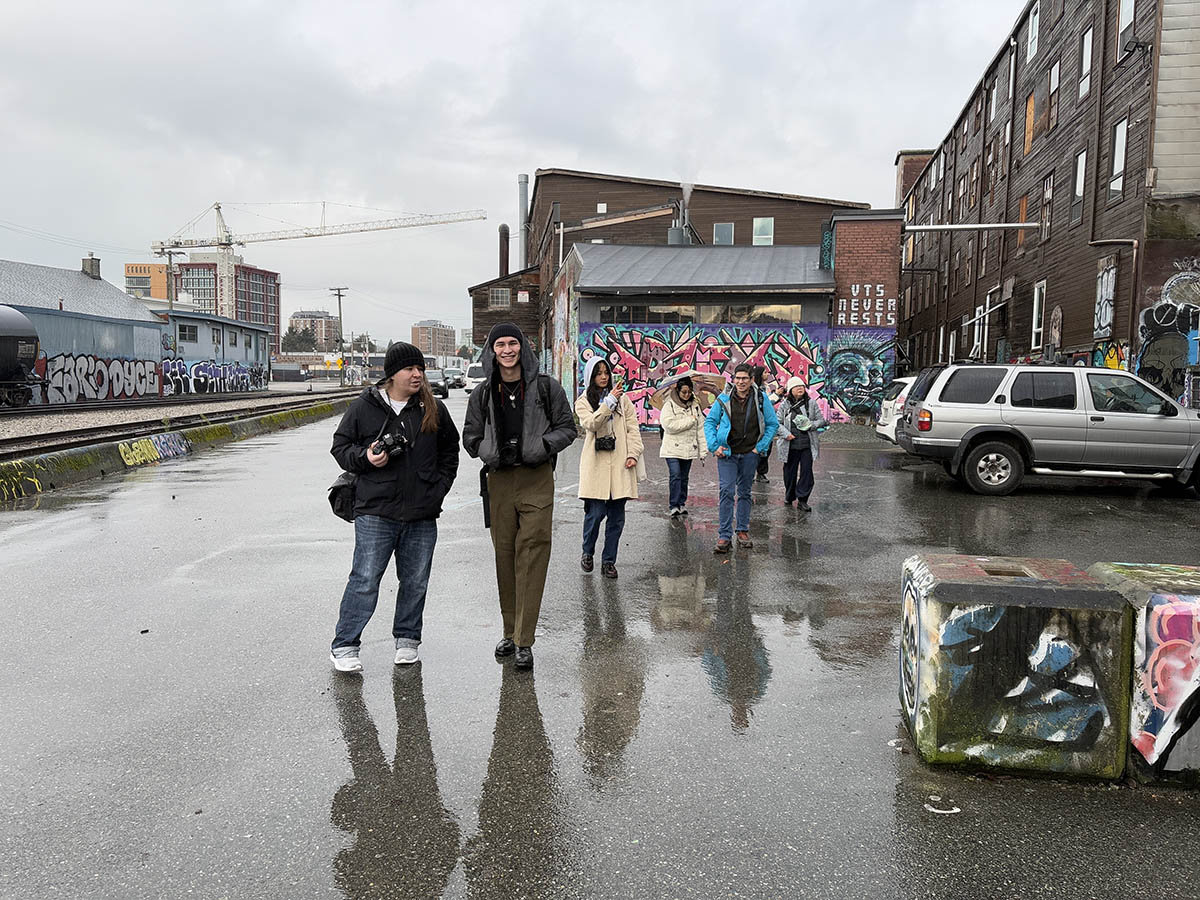 people on the street