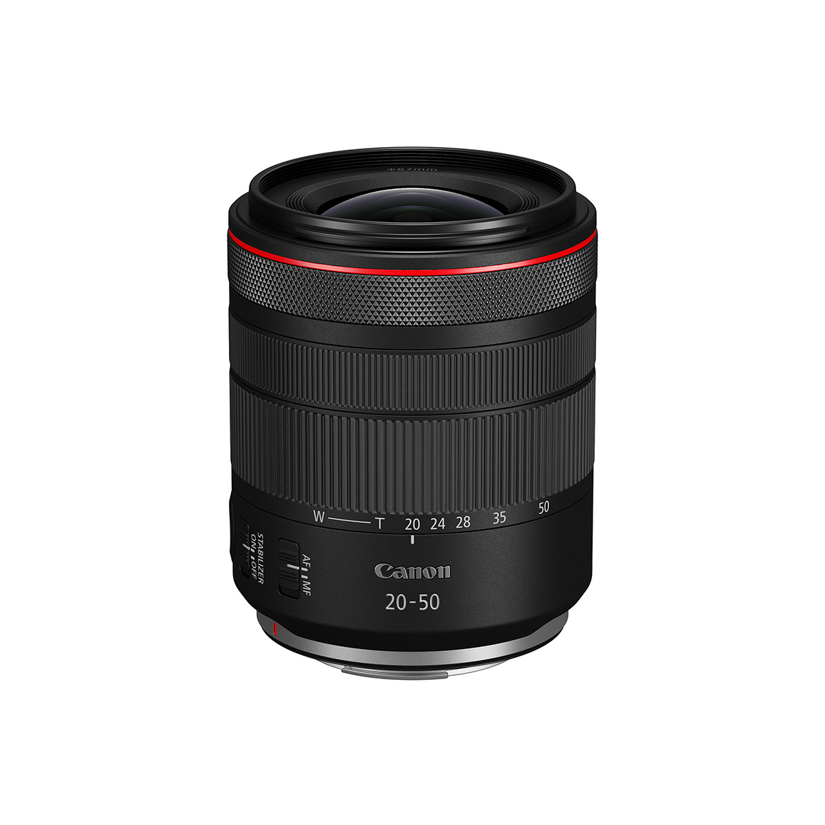Canon RF 20-50mm f/4L PZ product photo