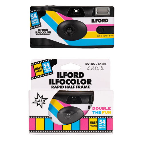 Ilford Ilfocolor Rapid Half Frame Disposable Camera