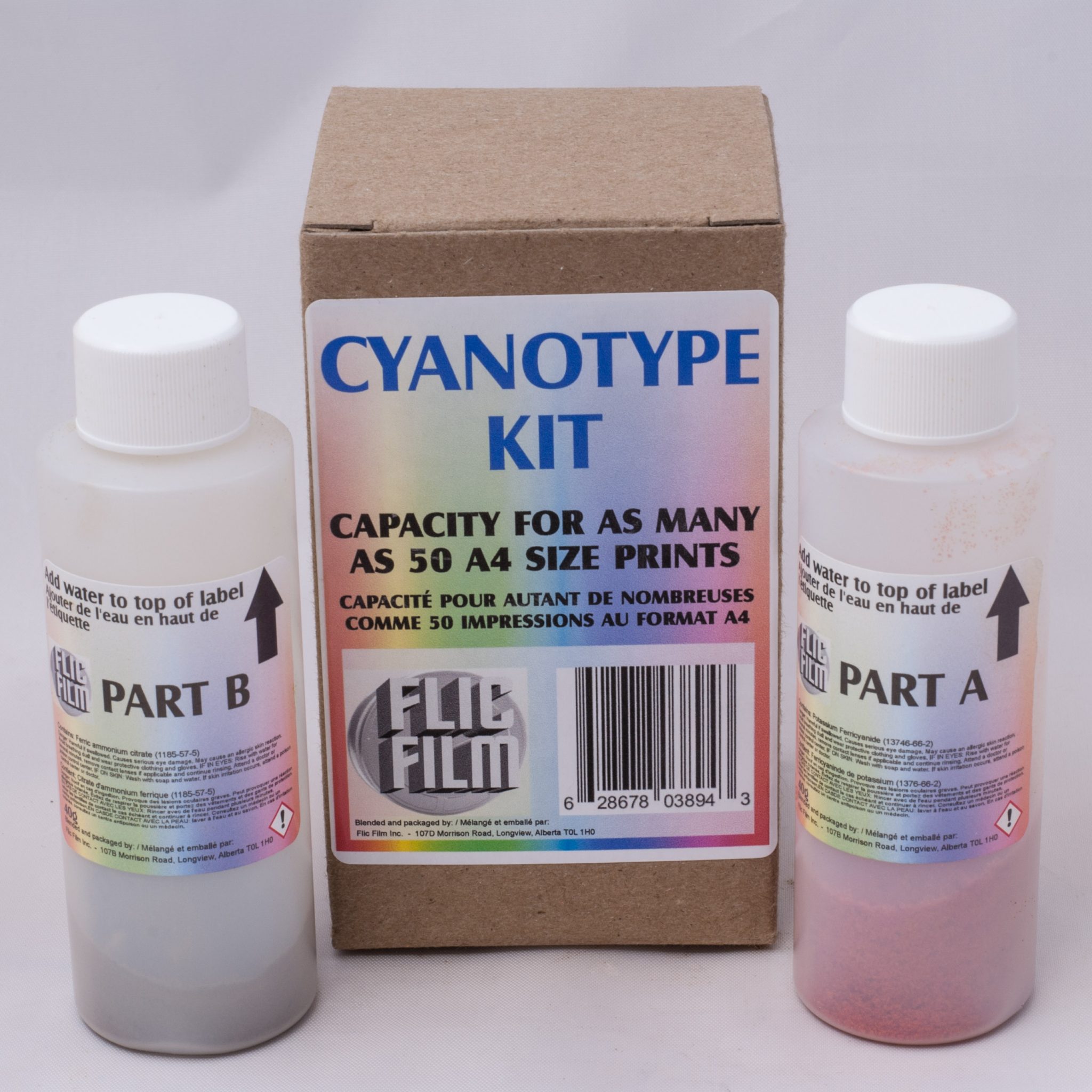 Flic Film Cyanotype Kit Beau Photo Supplies Inc.