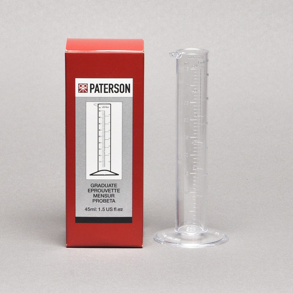 Measuring Graduate Paterson Measuring Graduate 45ml – Beau Photo Supplies Inc.