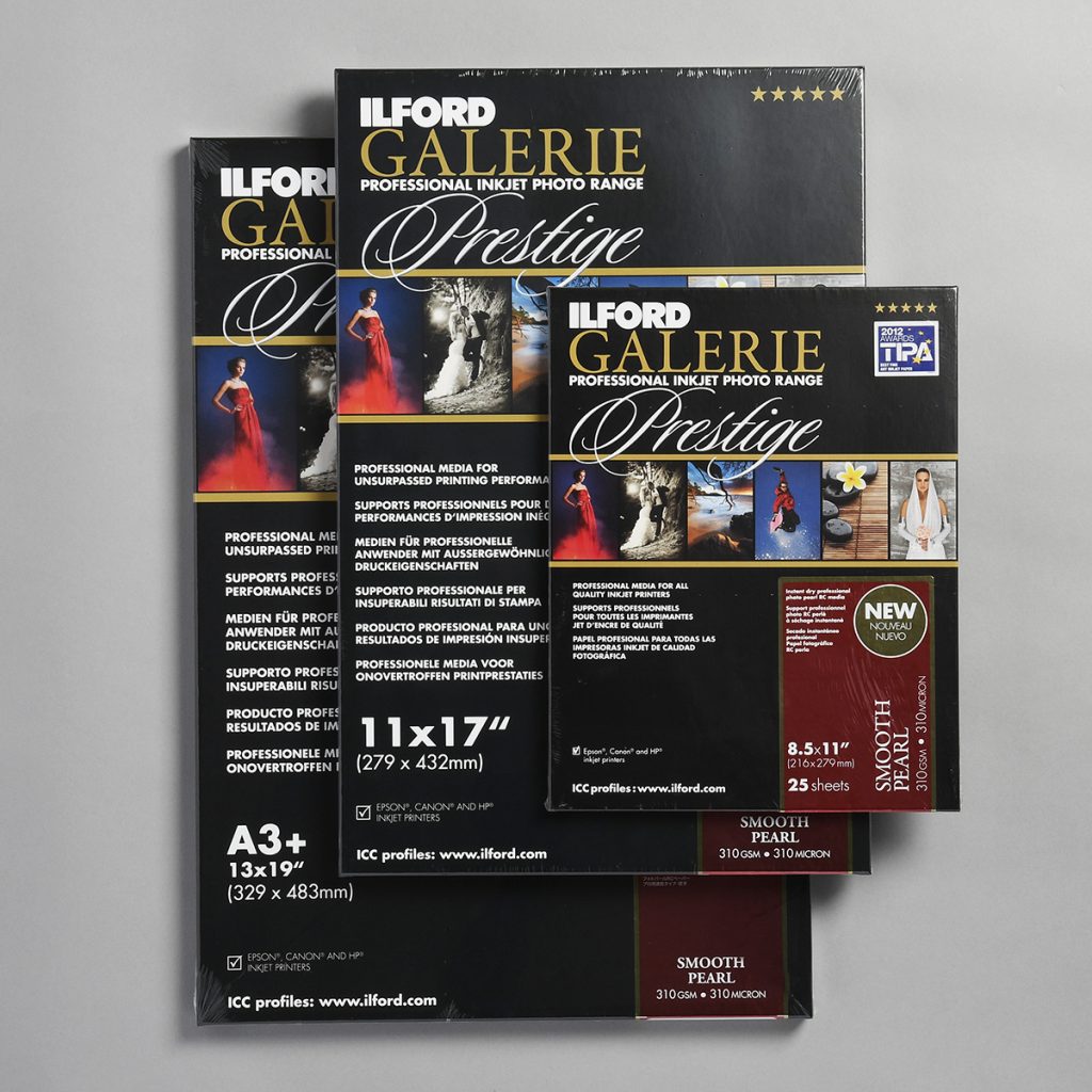 Ilford Galerie Prestige Smooth Pearl 310gsm Beau Photo Supplies Inc.