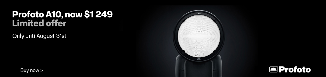 Profoto A10 sale banner