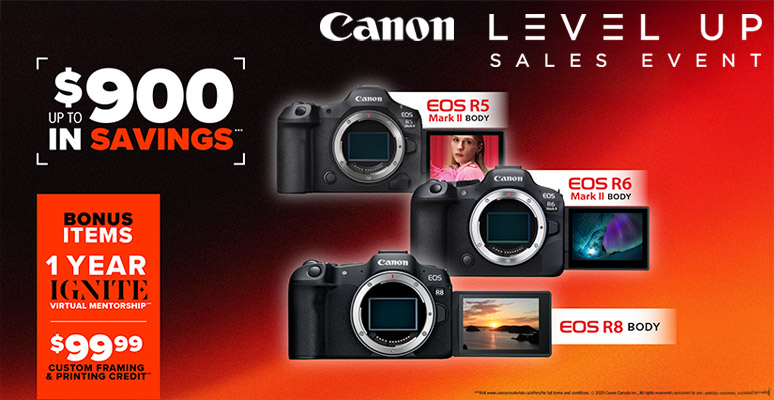 Canon 2025 Year End Sale Banner