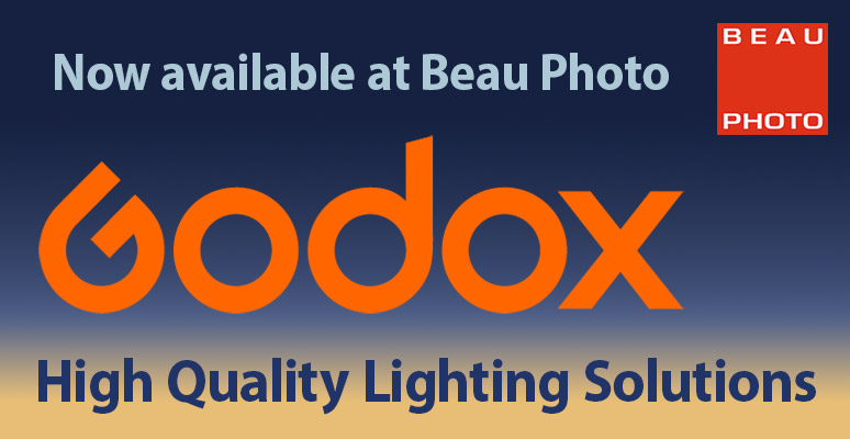 Godox - Now at Beau Photo - banner