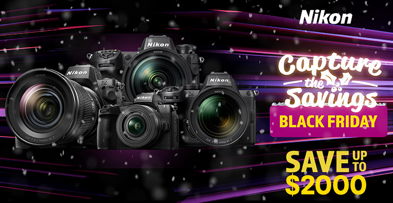 Nikon Black Friday 2025 Banner