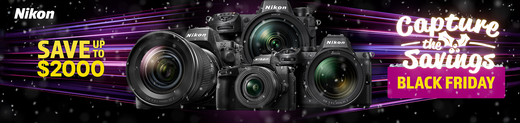 Nikon Black Friday 2025 Banner