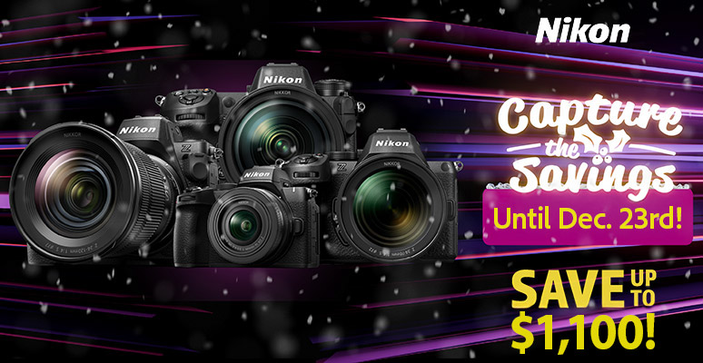 Nikon Black Friday 2025 Banner
