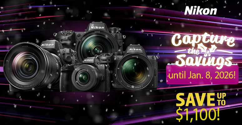Nikon Black Friday 2025 Banner