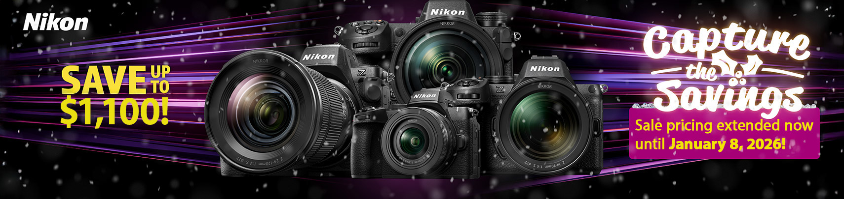 Nikon Black Friday 2025 Banner