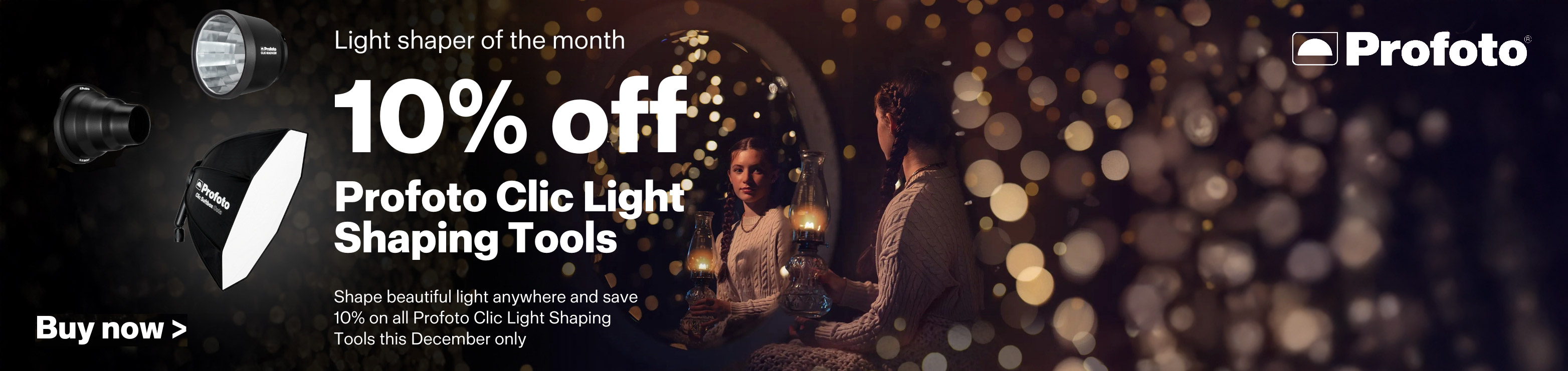 Profoto Light Shaper Sale December 2025 banner