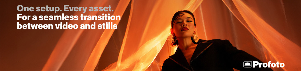Profoto lighting banner