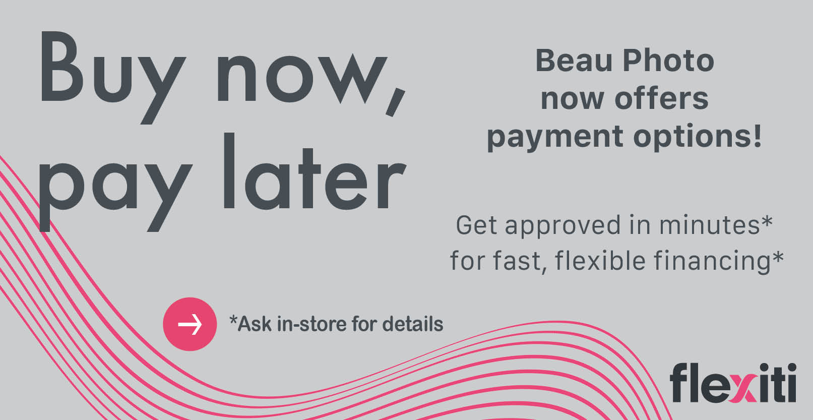 flexiti beau mobile banner