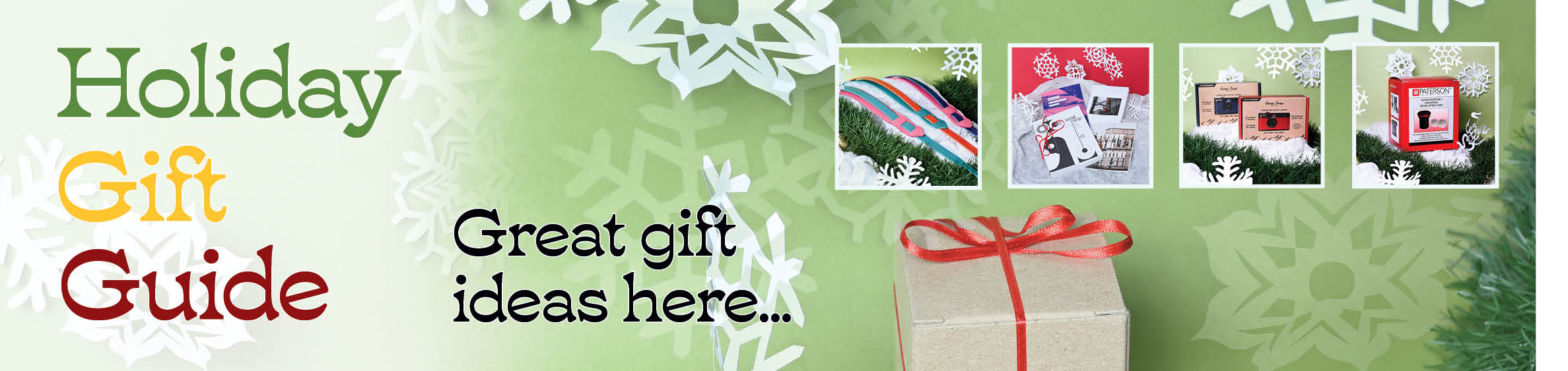 gift ideas banner