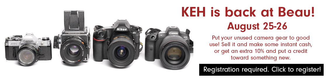 KEH at Beau Photo banner
