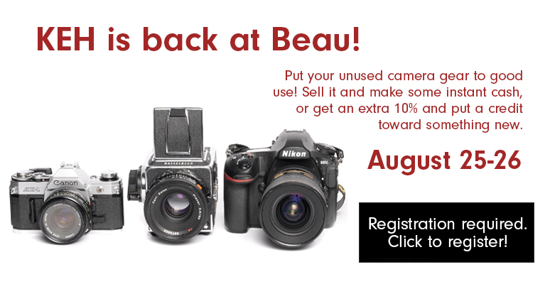 KEH at Beau Photo banner