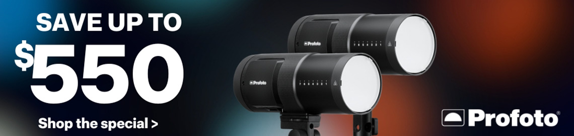 Profoto Save $550 Banner