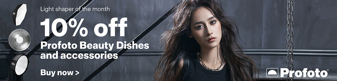 profoto beauty dish banner