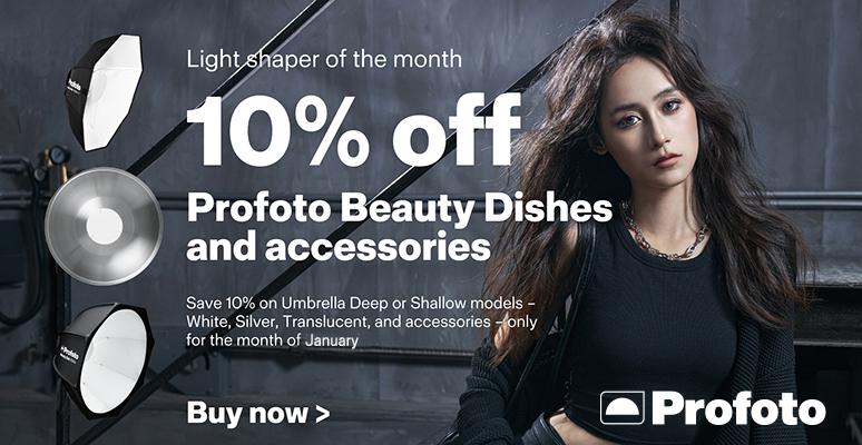 profoto beauty dish banner