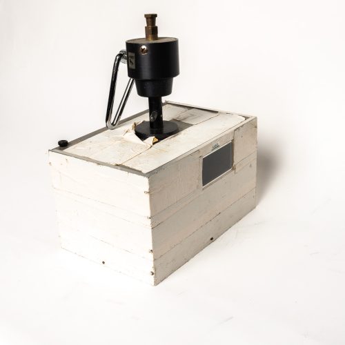 Used Plexi protector for camera in hockey net - Image 2