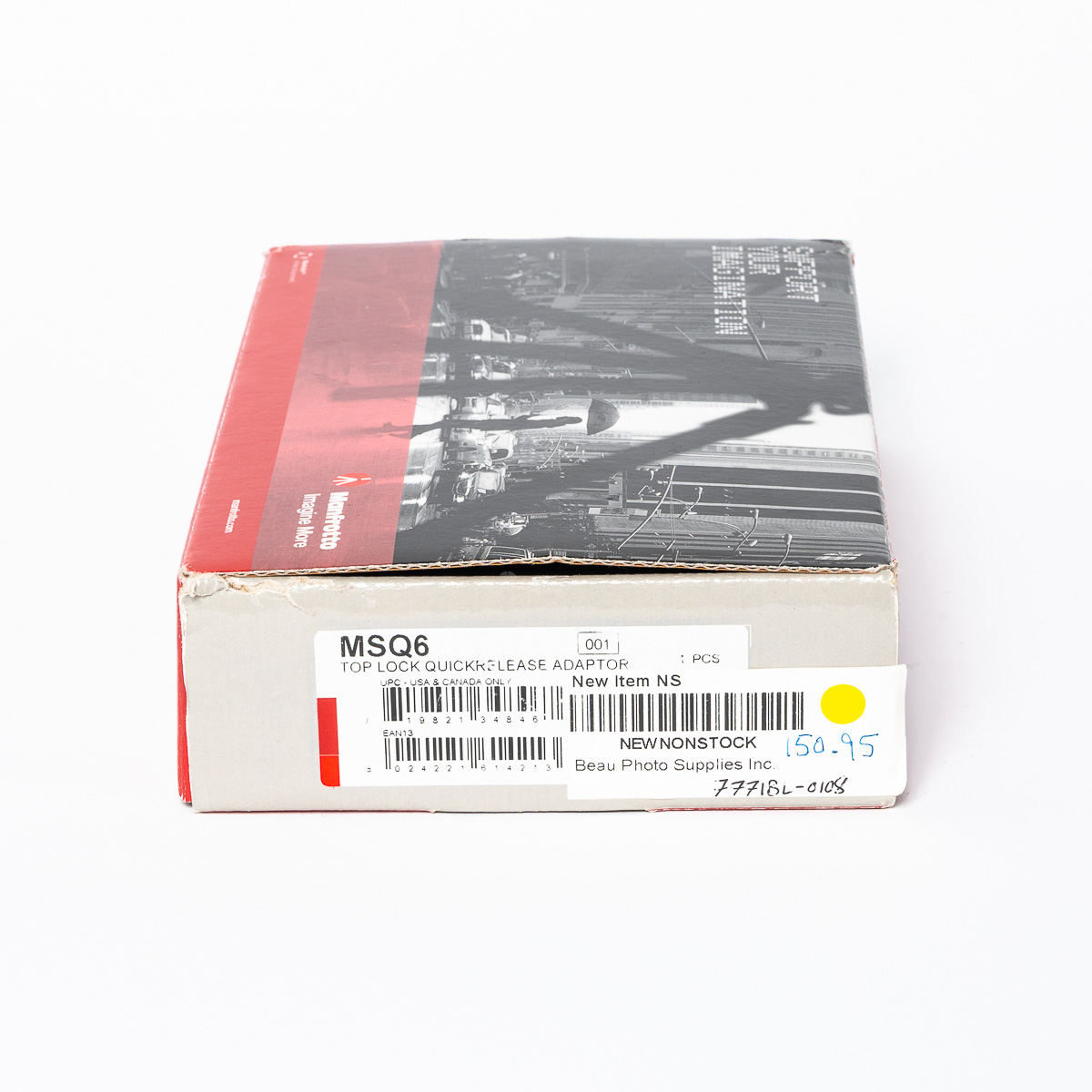 Manfrotto MSQ6-Top Lock Quick Release Adapter W/ Plate