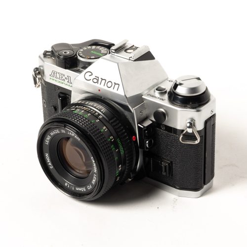 Used Canon AE-1 Program w/ FD 50mm f1.8 - Image 2