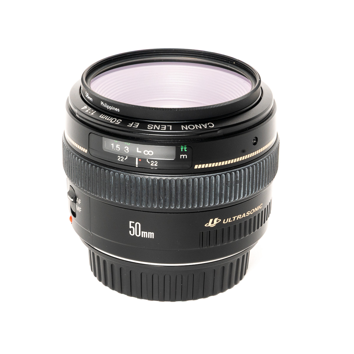 Canon EF 50mm 1.4 lens
