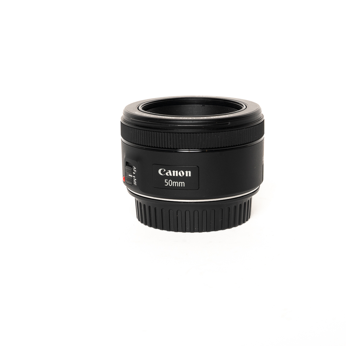 Canon EF 50mm 1.8 STM lens w/2 caps