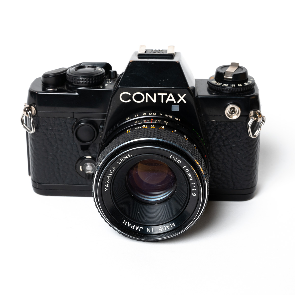 Contax 139 Quartz w/ Yashica 50mm f1.8