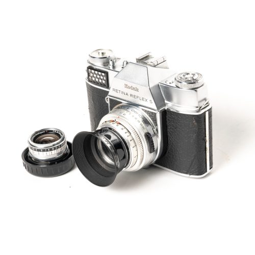 Used Kodak Retina reflex S w/ Retina-Xenar 50mm f2.8 / Retina-Hellgon 35mm f5.6 - Image 2