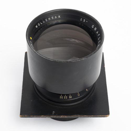Wollensak Graflex Tele Optar 15 inch f5.6 barrel lens