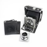 Used Linhof Technika 4x5 camera with 2 lenses