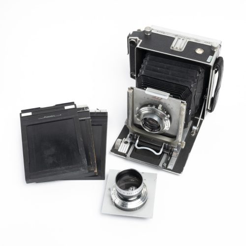 Used Linhof Technika 4x5 camera with 2 lenses