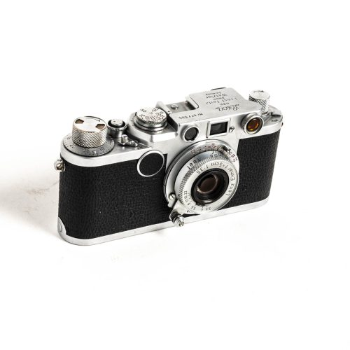 Leitz Leica IIF Red Dial w/ Leitz Elmar 5cm f3.5