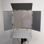 Lumahawk 1 x 1 Daylight LED Panel w/ barn doors