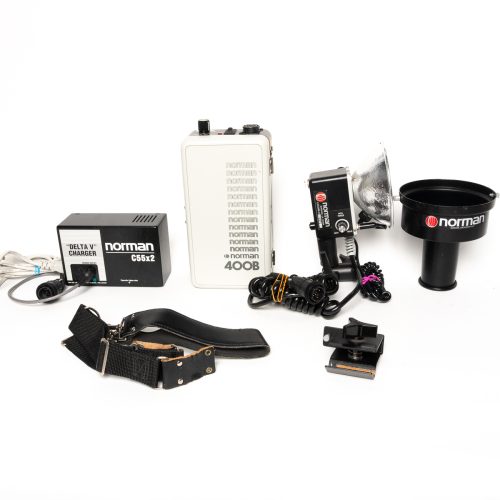 Norman 400B Battery powered strobe