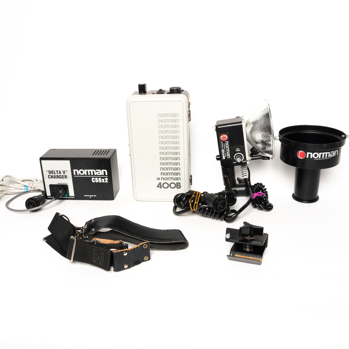 Norman 400B Battery powered strobe