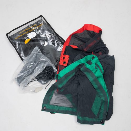 Matthews 8x8 ft Scrim set single and Double Black Net