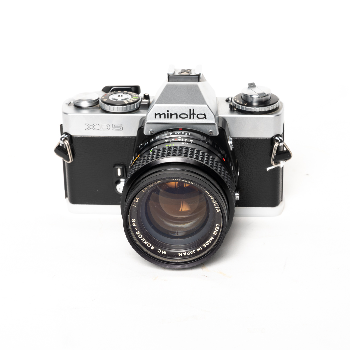 Used Minolta XD 5 W/ 50mm Rokkor PG F1.4 – Beau Photo