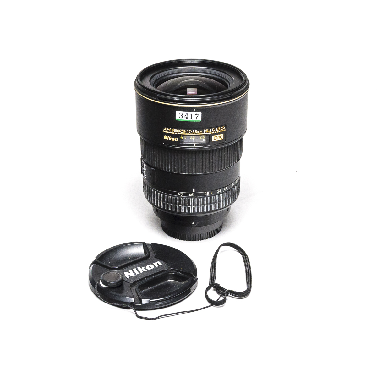 Used Nikon AF-S DX Zoom-Nikkor 17-55mm f/2.8G IF-ED Lens – Beau