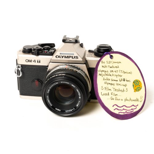 Olympus OM-4Ti w/ Auto-S 50mm f1.8