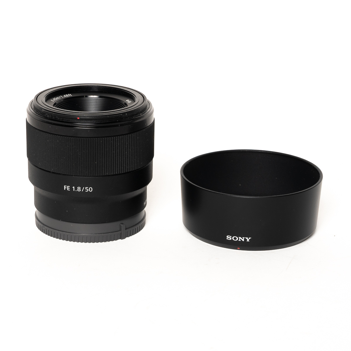 Sony FE 50mm f1.8 lens