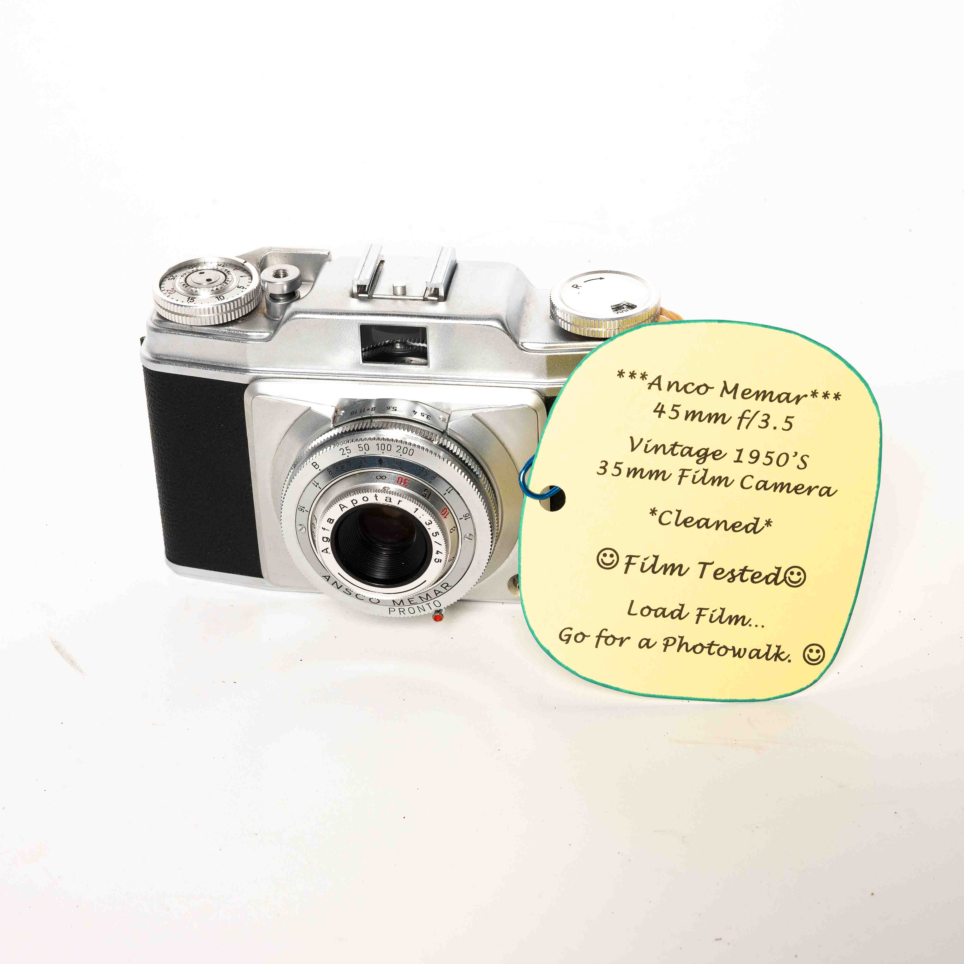 Ansco Memar 45mm f3.5
