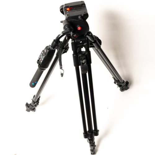 Manfrotto 351 MVB2 Tripod w/503HDV & Lance Control Pro