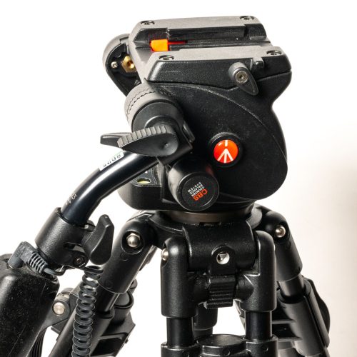 Manfrotto 351 MVB2 Tripod w/503HDV & Lance Control Pro